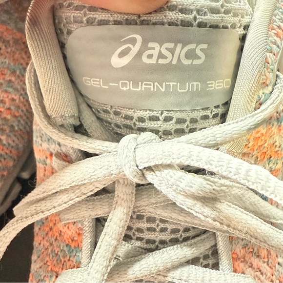 ASICS Gel Quantum 360 Knit 2 'Glacier Grey Aruba Blue' - Picture 8 of 9